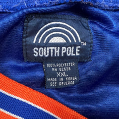 Vintage Y2K Southpole New York Knicks Jersey Mens 2XL Blue Basketball NBA