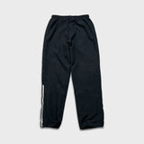 Adidas Track Pants Mens Large Black Climalite 3 Stripe Athletic Training