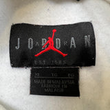 Nike Air Jordan Brand Hoodie Mens XL White Jumpman Pullover Hooded Sweater