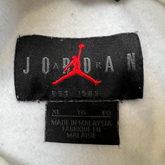 Nike Air Jordan Brand Hoodie Mens XL White Jumpman Pullover Hooded Sweater