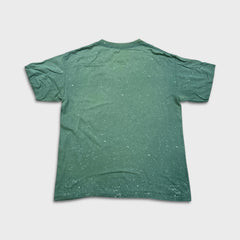 Vintage 1994 Mountain Lion Animal T Shirt Mens XL Green AOP Single Stitched Faded Tee