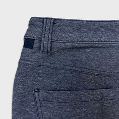 Lululemon ABC Slim Fit 5 Pocket Pant Mens 34x32 Blue Casual Stretch Trousers
