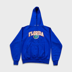 Champion Florida Gators NCAA University Hoodie Mens Small Blue Hooded Sweatshirt