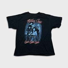 2019 Motley Crue T Shirt Mens XL Black Girls Girls Girls Graphic Rock Band Tee
