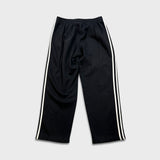 Vintage Y2K Adidas Sweatpants Mens Medium Black Relaxed Comfort Jogger