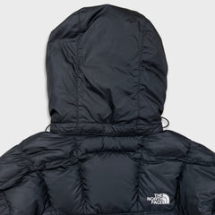 The North Face Metropolis Jacket Womens Small Black 600 Down Puffer Long Coat