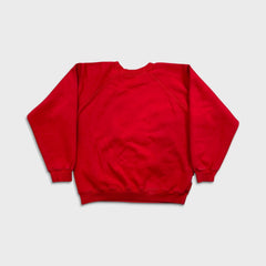 Vintage 90s Looney Tunes Ski Sweatshirt Mens Large Red Acme Cartoon Bugs Bunny