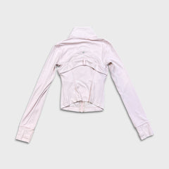 Lululemon Define Cropped Jacket Nulu Womens Size 2 Pink Full Zip Track Suit Top