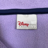 Vintage Y2K Disney Fleece Womens Large Blue Minnie Mouse 1/4 Zip Jacket