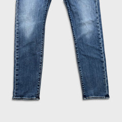 Levi's 512 Jeans Mens 34x32 Blue Slim Taper Leg Medium Wash Mid Rise Stretch Denim Pants