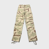Vintage Y2K Rothco Pants Mens 27x32 Beige Ultra Army Military Camo Tactical Cargo