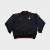 Nike Sportswear Sweatshirt Mens 2XL Black Team Canada Hockey 1/4 Zip NHL Pullover