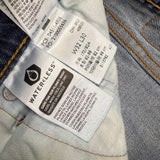 Levi's 511 Jean Mens 32x30 Blue Slim Fit Mid Rise Medium Wash Stretch Denim Pants