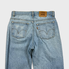 Vintage Levi's 501 Jeans Mens 33x30 Blue Original Straight Orange Tab 90s Denim Pants