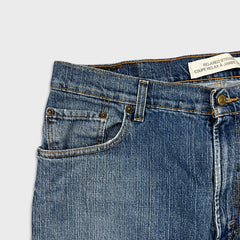 Levi's Jeans Mens 36x30 Blue Relaxed Fit Straight Leg Medium Wash Baggy Denim Pants