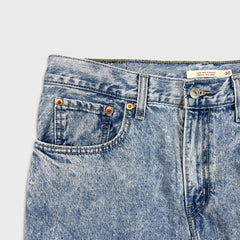 Levi's Low Pro Straight Jeans Womens 30x30 Blue Acid Wash Relax Mid Rise Denim Pants