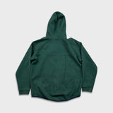 Nike Tech Fleece Hoodie Mens XL Green Sportswear Full Zip Hooded Sweater