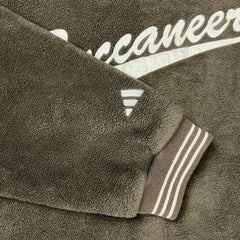 Vintage 90s Adidas Fleece Mens Large Brown Tampa Bay Buccaneers NFL Football Jacket