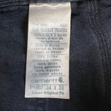 Carhartt Pants Mens 32x27 Blue Loose Original Fit Carpenter Workwear Wide Baggy