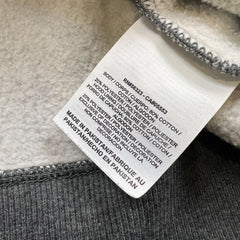 Nike Sportswear Hoodie Mens Large Gray Swoosh Full Zip Hooded Sweater