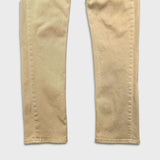 Levi's 511 Jeans Mens 30x32 Beige Slim Fit Mid Rise Stretch Khaki Denim Pants