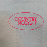 Vintage 90s Country Nugget Western T Shirt Mens XL White Single Stitched Tee