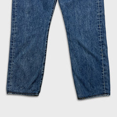 Levi's 501 Jeans Mens 32x27 Blue Original Fit Straight Medium Wash Denim Pants