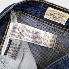 Levi's Mom Jean Womens 25x28 Blue Medium Wash High Rise Taper Leg Denim Pants