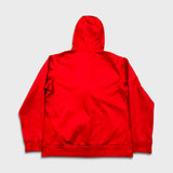 Nike Sportswear Team Canada Hoodie Mens Large Red Full Zip Hockey NHL Therma-Fit Hooded Sweater