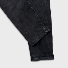 Levi's 512 Jeans Mens 33x32 Black Slim Taper Leg Dark Wash Mid Rise Stretch Denim Pants