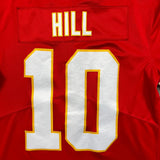 Nike Tyreek Hill Kansas City Chiefs #10 NFL Jersey Mens Medium Red Football Sewn