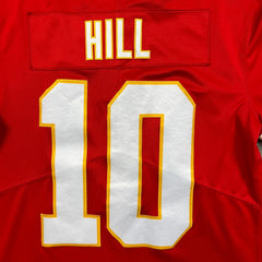 Nike Tyreek Hill Kansas City Chiefs #10 NFL Jersey Mens Medium Red Football Sewn