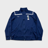 2014 Nike Indigenous Games Track Jacket Mens Large Blue Dri Fit Full Zip