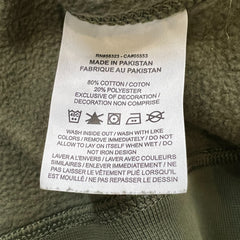 Nike Sportswear Sweatshirt Mens Medium Green Swoosh Pullover Crewneck