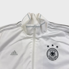 2013 Adidas Germany National Soccer Track Jacket Mens XL White Deutscher