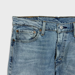 Levi's 511 Jean Mens 32x32 Blue Slim Fit Mid Rise Light Wash Stretch Denim Pants