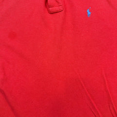 Polo Ralph Lauren Shirt Mens XL Red Pony Classic Fit Preppy Short Sleeve Tee