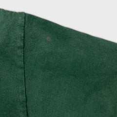 Vintage Y2K Gildan Ultra Cotton Blank T Shirt Mens Small Green Faded Short Sleeve Pocket Tee