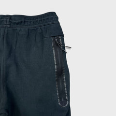 Nike Sportswear Sweatpants Mens Medium Black Tech Fleece Swoosh Taper Leg Jogger