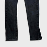 Levi's 511 Jeans Mens 30x30 Black Slim Fit Mid Rise Dark Wash Stretch Denim Pants