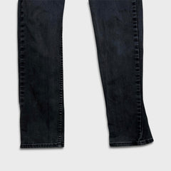 Levi's 511 Jeans Mens 30x30 Black Slim Fit Mid Rise Dark Wash Stretch Denim Pants