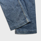Vintage Y2K True Religion Sammy Jeans Womens 28x32 Blue Low Rise Flare Leg Bootcut Denim Pants
