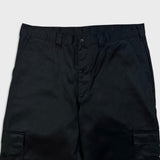 Dickies Pants Mens 34x32 Black Regular Straight Workwear Chino Cargo Trouser