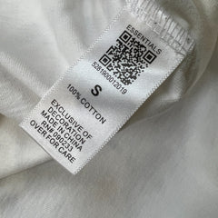 Fear of God Essentials T Shirt Mens Small White Spellout Boxy Tee
