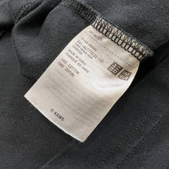 FW23 KAWS x Uniqlo UT Short Sleeve Graphic T Shirt Mens XL Black Companion Tee