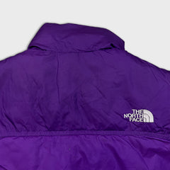 The North Face Jacket Womens Large Purple 700 Nuptse Down Full Zip Puffer Bomber