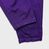 Vintage PACO Jeans Mens 32x34 Purple Straight Baggy Fit Denim 90s Pants