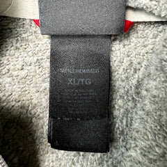 The North Face Fleece Mens XL Gray Full Zip Outdoor Jacket