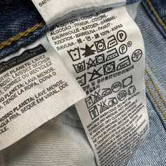 Levi's 501 Jeans Mens 38x30 Blue Original Fit Straight Medium Wash Denim Pants
