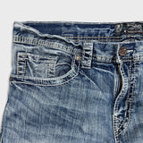 Silver Jeans Co. Grayson Mens 36x29 Blue Relaxed Fit Straight Leg Light Wash Denim Pants